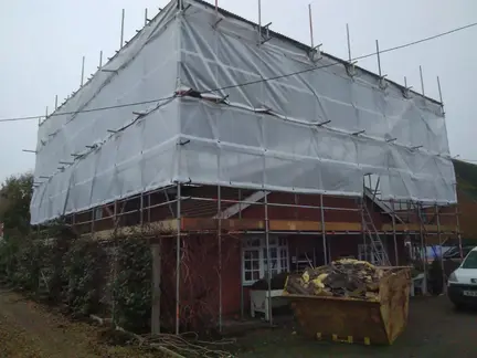 Temporary Roof Harrold