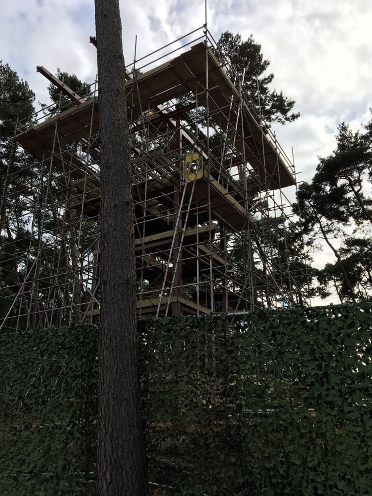 Access/Roof Work Scaffold Center Parks